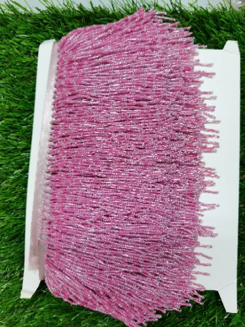 APLIKASI RUMBAI MOTE PASIR DAN BAMBU KUALITAS BAGUS PER 10 CM