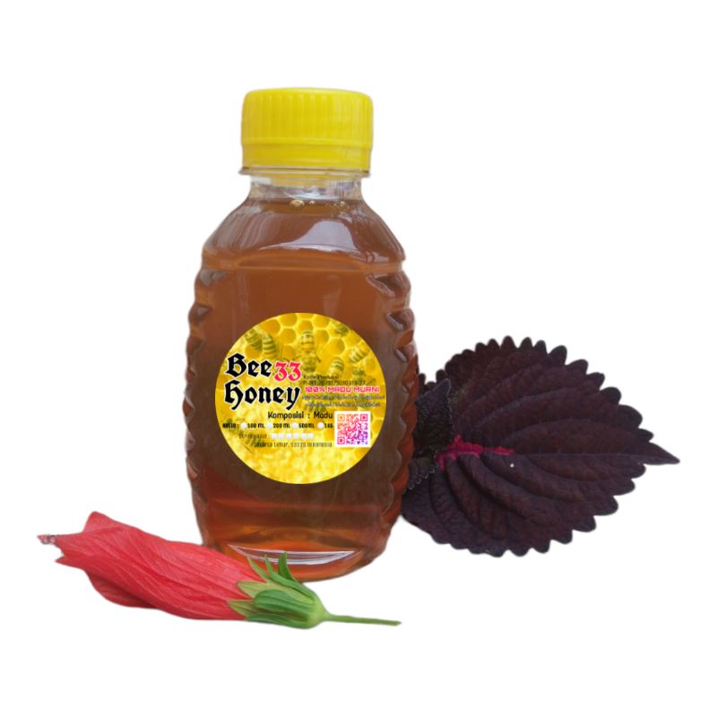 

Asli Madu " Bee 33 Honey" Murni 200 ml