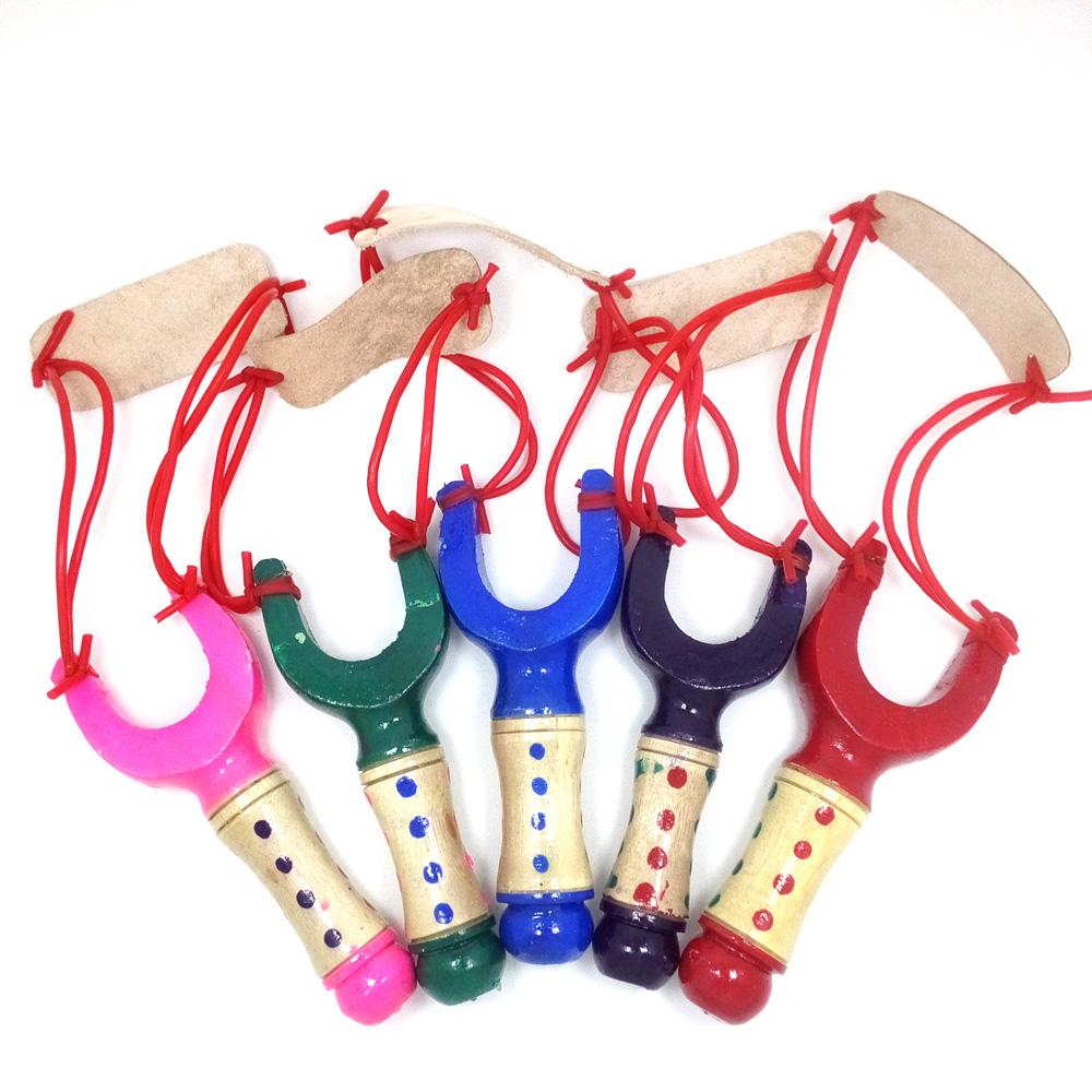 Mainan Tradisional Ketapel Kayu Cat Khas Jogja