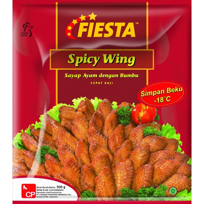 

Fiesta Spicy Wing 500gr