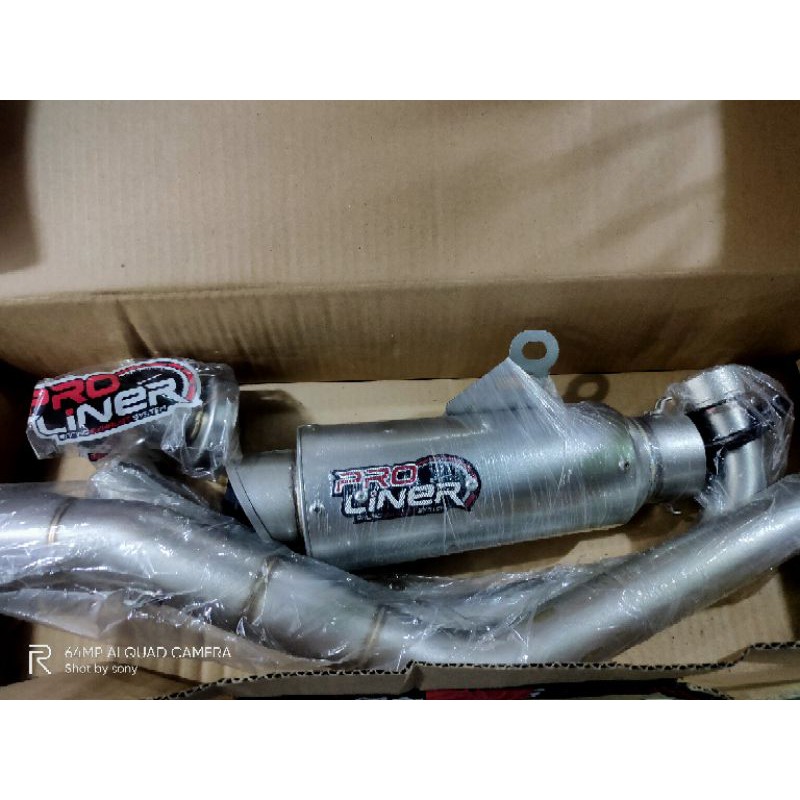 knalpot proliner ORiginal tr1 short pnp Honda old CB150R