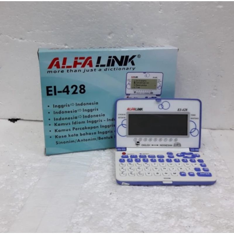 

ALFALINK KAMUS ELEKTRONIK EI 428 DICTIONARY INGGRIS INDONESIA