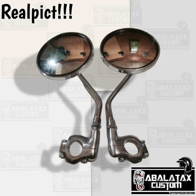 Kaca spion motor custom chopper,boer,spion motor custom, kaca spion motor murah,spion motor custom