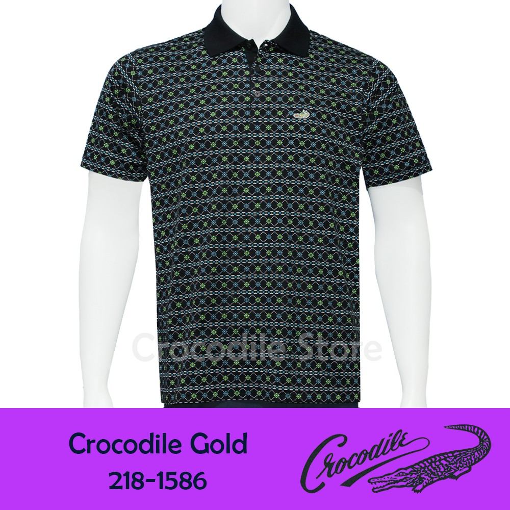 Kaos Kerah Pria Crocodile Gold 218-1586