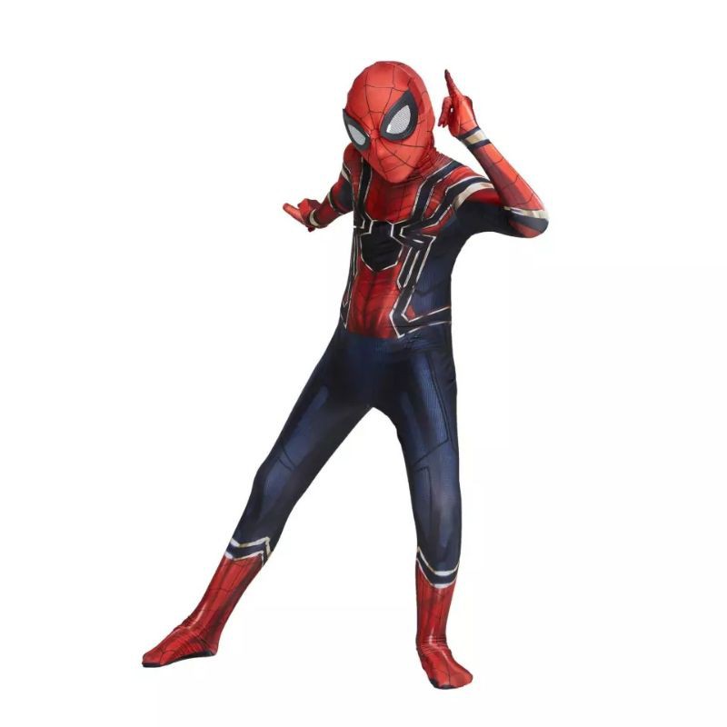 Kostum Spiderman Anak dan Dewasa Costume laki costplay merah good ok