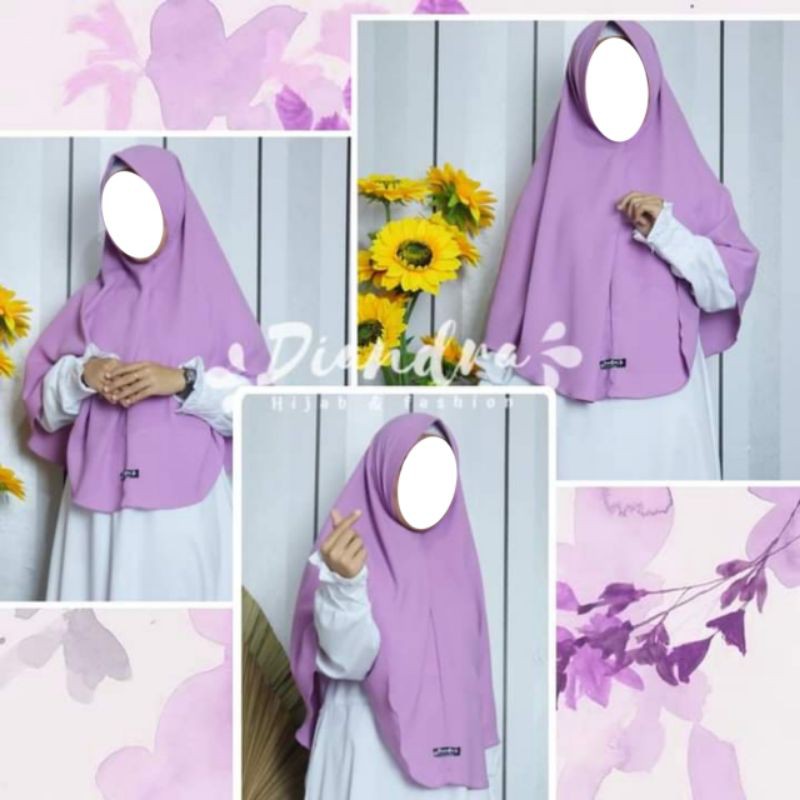 Khimar Syar'i Diandra Hijab Wollycrepe L PET