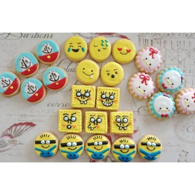 

Character cookies