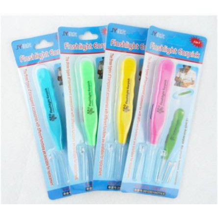 Travelmate [PROMO] Pembersih Telinga Newest Flashlight Earpick Korek Kuping LED