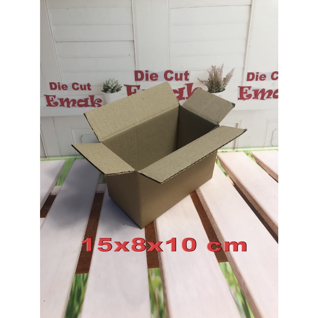 

KARDUS | BOX | UK. 15 x 8 x 10 cm / KARTON PACKING POLOS BARU ST