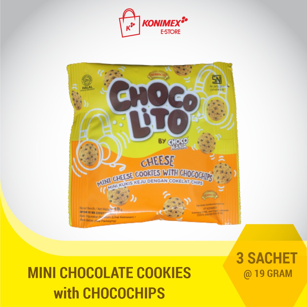 

Chocolito Keju Mini Cookies 3 Sachet