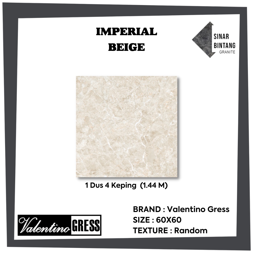 Granit 60 X 60 | Granit Lantai Imperial Series VALENTINO GRESS