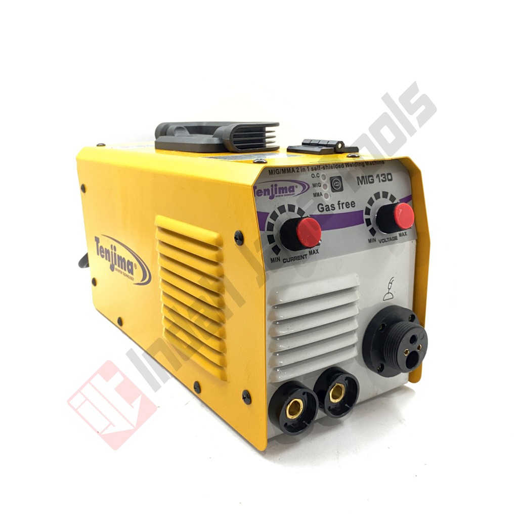 TENJIMA MIG 130 Mesin Las CO2 Tanpa Gas Welding Migi Gasless JAPAN MAG