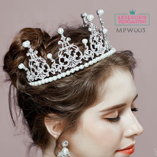 [STOK TERBATAS] CROWN WEDDING MAHKOTA PENGANTIN AKSESORIS WANITA MPW003