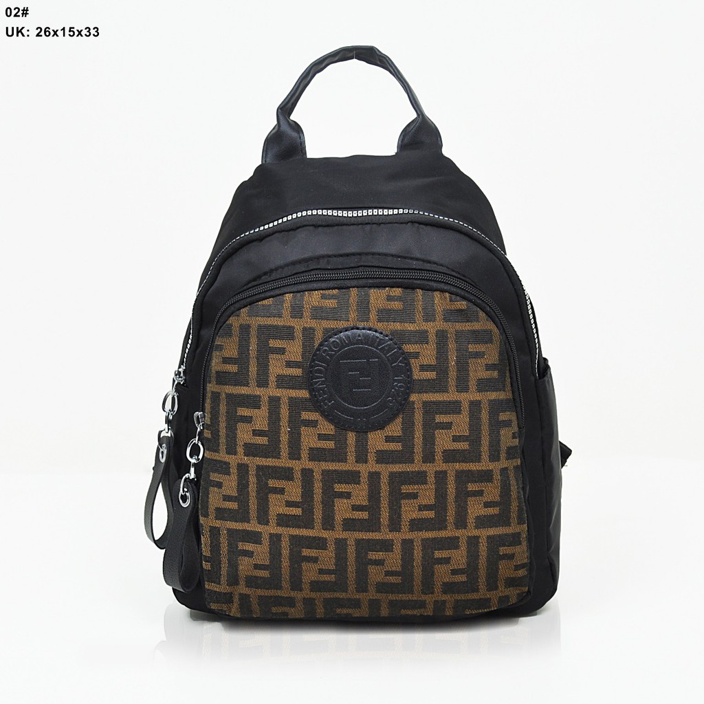 RANSEL FENDI PARASUT 02 LAV TAS PUNGGUNG TAS RANSEL TAS IMPORT RANSEL WANITA RANSEL IMPORT