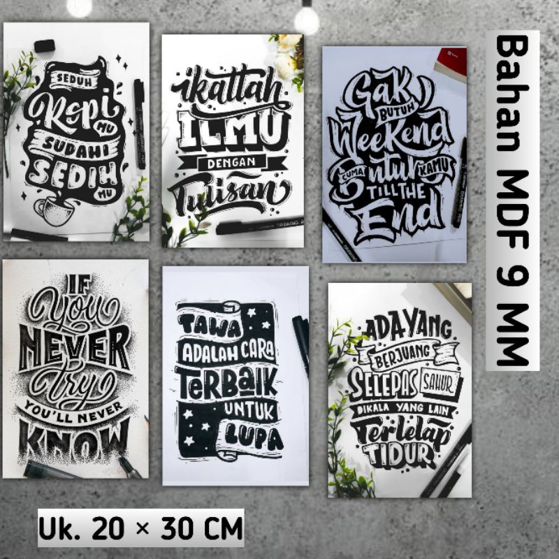 Poster Aesthetic/ Kata kata motivasi/ Hiasan kata kata mutiara/ Motivasi/ Hiasan Aesthetic/ Wall Dec