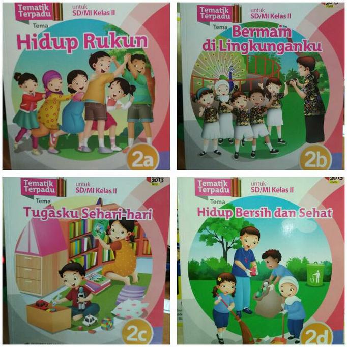 

SATUAN Buku SD Tematik Kelas 2 A B C D - Erlangga Star Seller Termurah