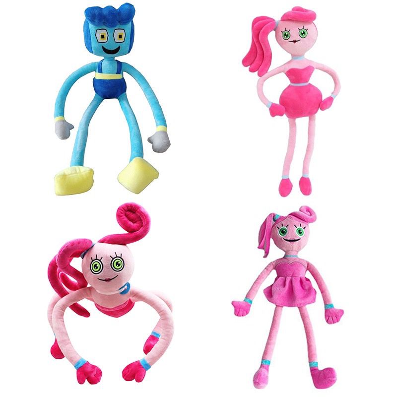 Boneka Huggy Wuggy 40cm Boneka Dad Huggy Wuggy Boneka Mom Spider Huggy Wuggy Boneka Poppy Playtime