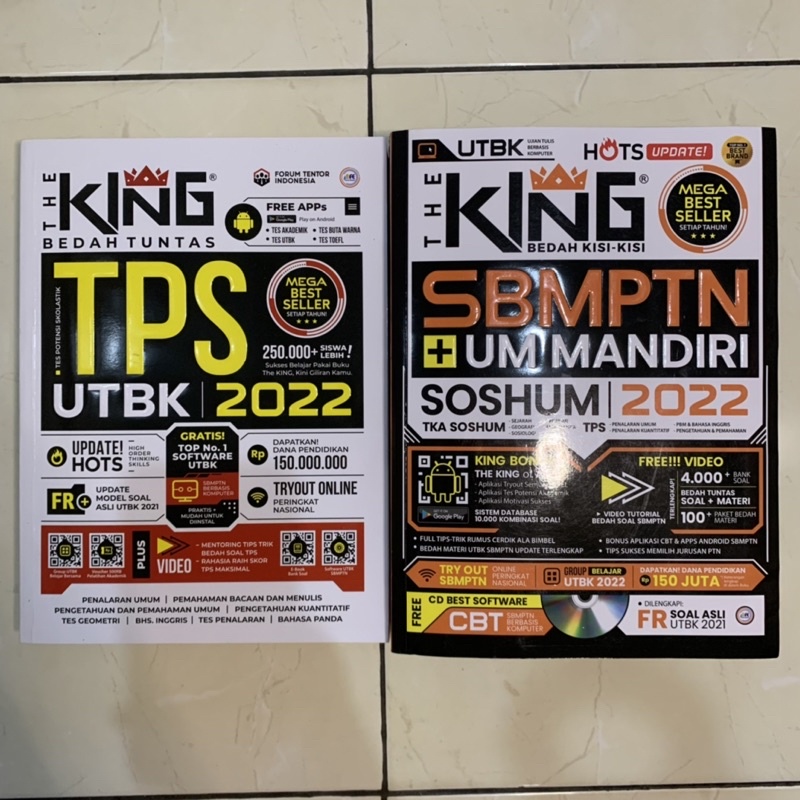 Preloved Buku SBMPTN 2022