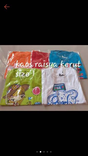 KAOS ANAK TANGAN KERUT