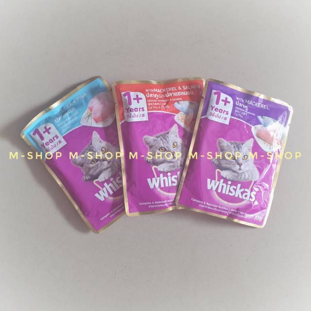 WHISKAS 80 GR POUCH