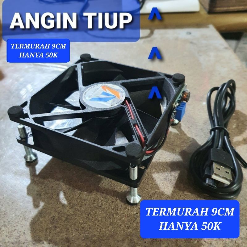Kipas usb pendingin modem router WIFI 1 Fan usb 9cm 5000RPM angin turbo