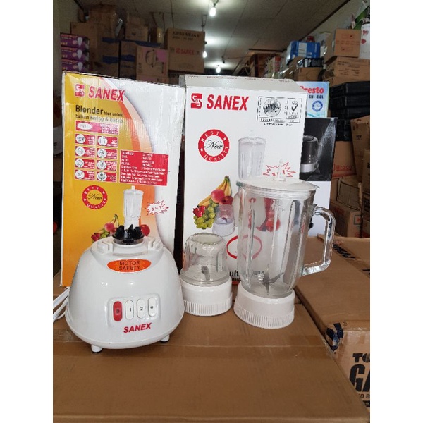 Sanex Blender Kaca Multi Guna 2 In 1 MX T 8GN