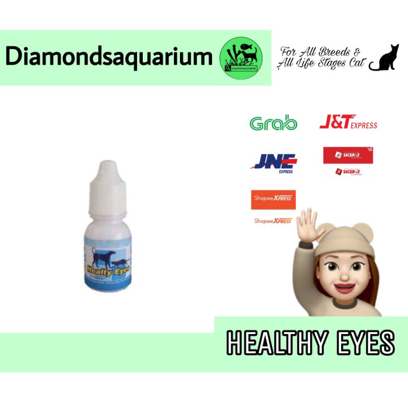 HEALTHY EYES OBAT TETES MATA KUCING ANJING