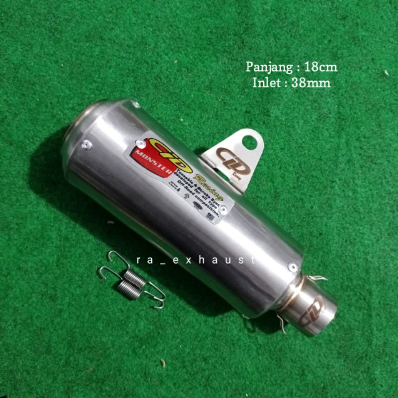 KNALPOT CLD MONSTER INLET 38 | Silincer Knalpot Cld x Monster / Knalpot Cld Beat Karbu / Knalpot Cld