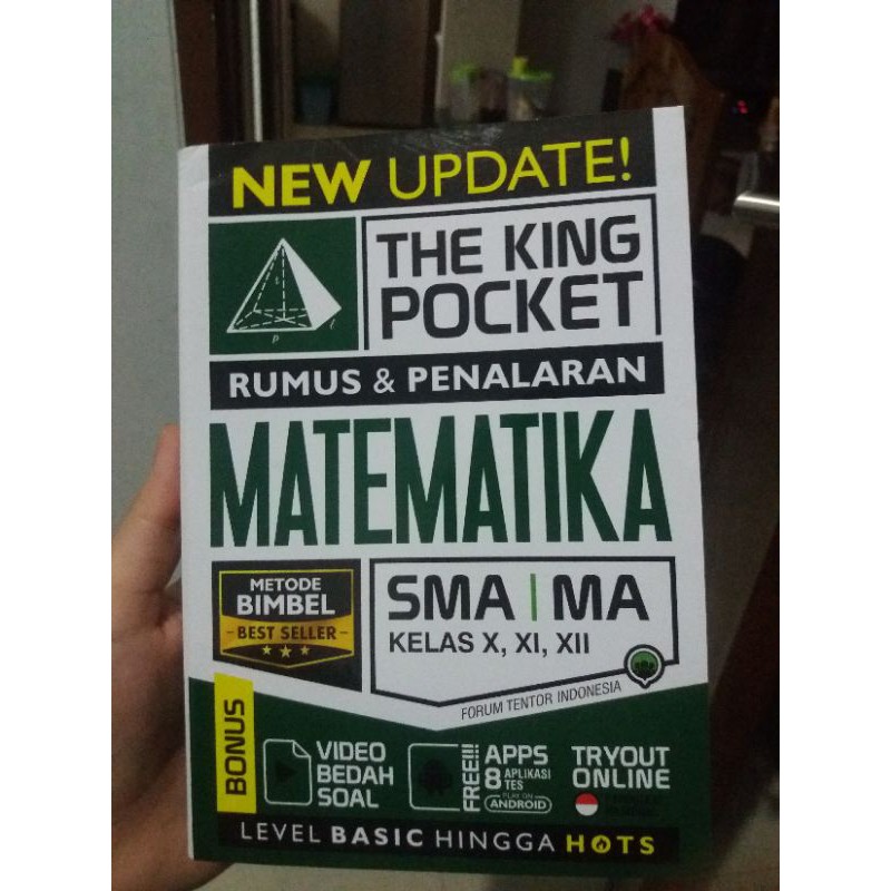 PRELOVED❗❗[BOOKED]❗Buku THE KING POCKET MATEMATIKA SMA/MA (X,XI,XII)