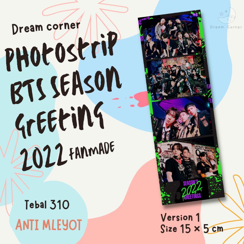 BTS SEASON GREETING 2022 PHOTOSTRIP | FANMADE