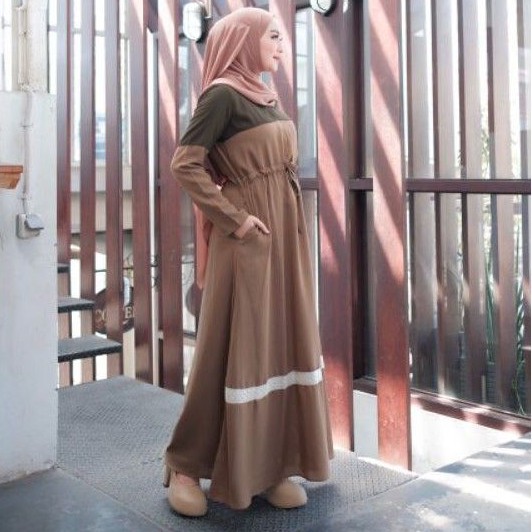 DRESS WANITA BUSUI - NAYA - BAHAN PREMIUM