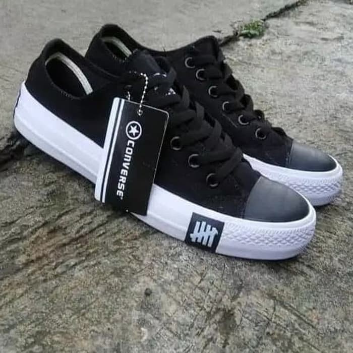 100% Premium Converse CT Flash Chuck Taylor All Star Black/Hitam Pria Wanita Unisex Free Box