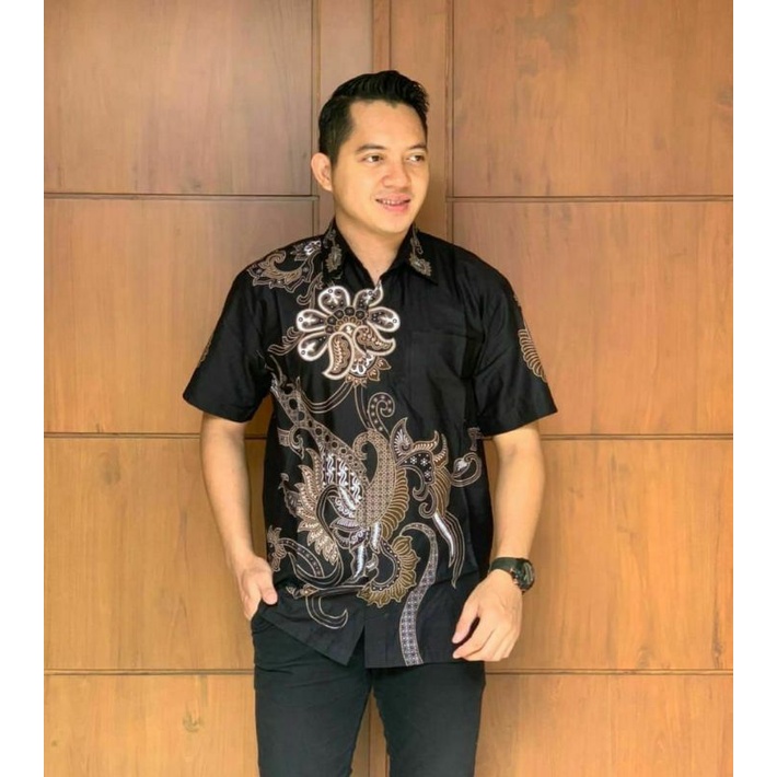 Ori Aksara Batik - Baju Hem Batik Katun Prima Masris Halus Adem Nyaman dipakai Menyerap Keringat New-Model 6
