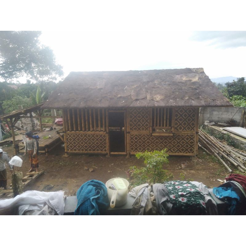 saung gajebo gajebo bambu