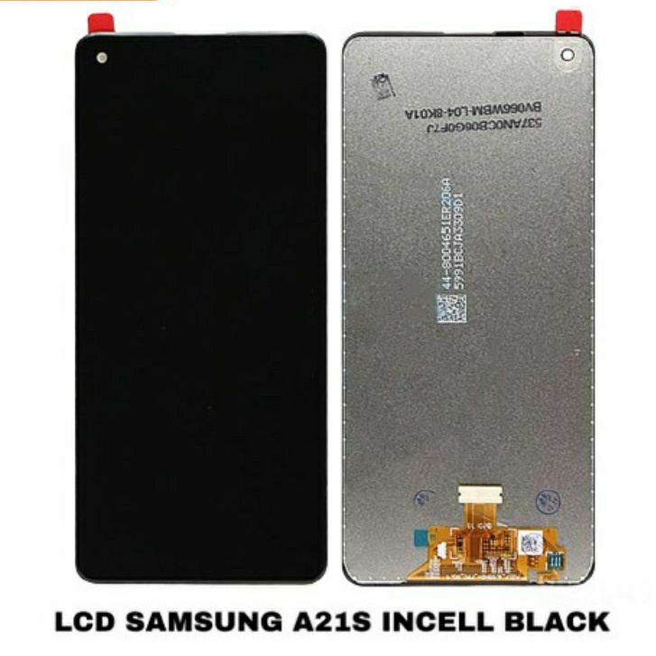 LCD TS SAMSING A21S OLED HITAM free TEMPERGLASS