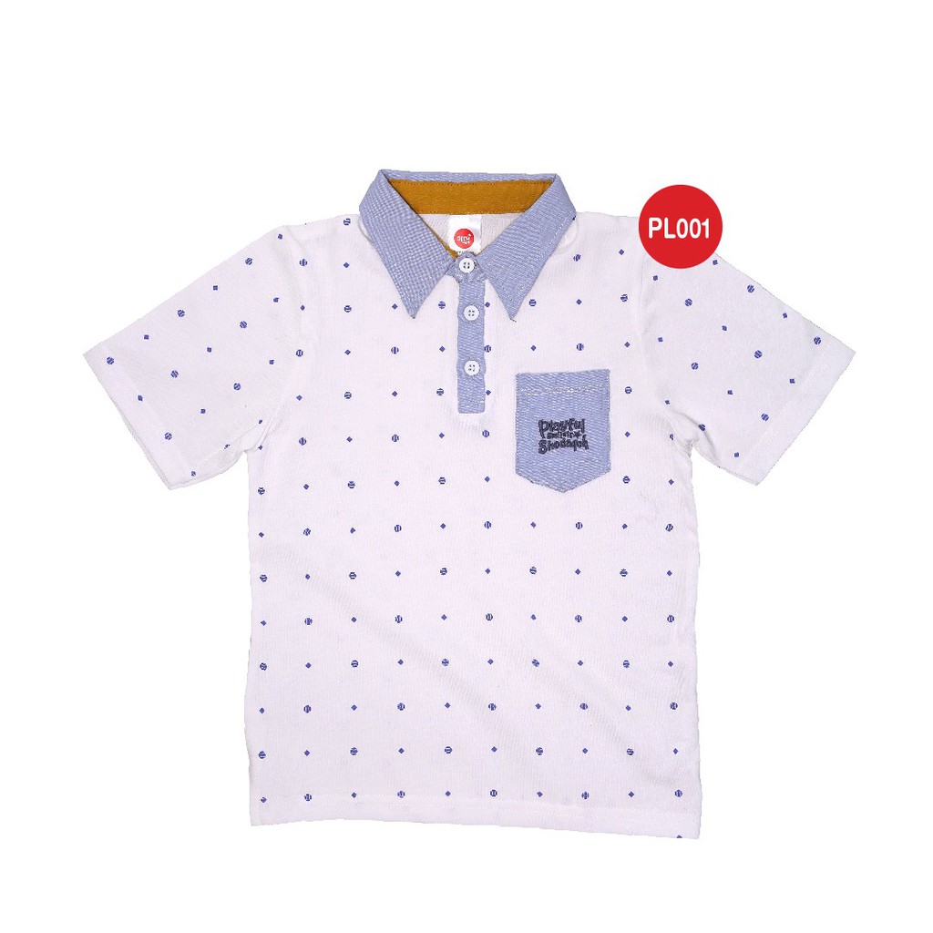 Polo Shirt Anak Afrakids AFRA - PL001 Playful, Smile Is Sodaqoh