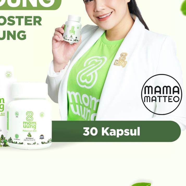 ☜ MOM UUNG Pelancar Asi 30 Kapsul / kelor ikan gabus MomUung BANDUNG ➨