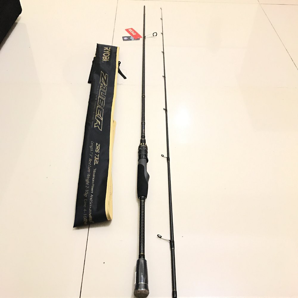 Joran Pancing - Joran UL Ryobi Zauber 732 L - 219 cm ring Fuji line 4 - 10 lbs  - Joran spinning