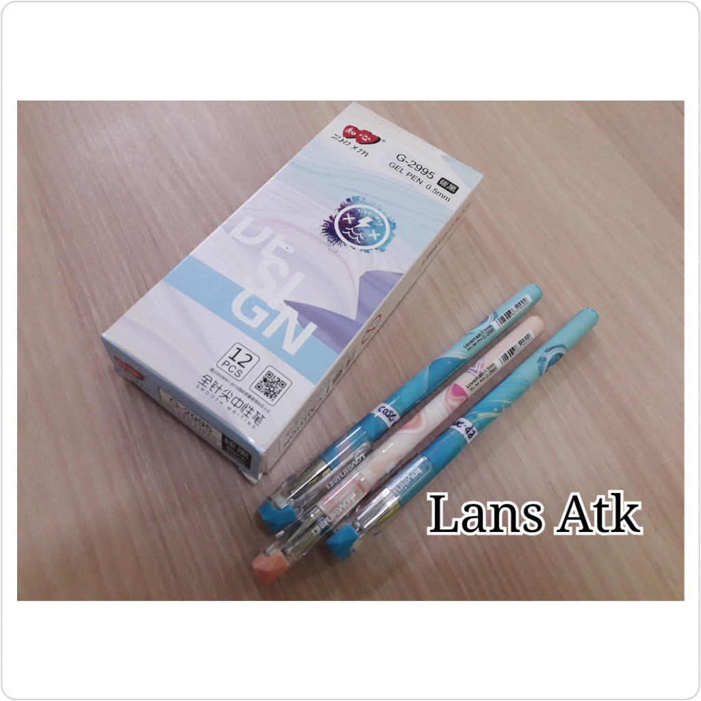 

Ballpoint Gel G-2995 0.5mm Karakter / Pulpen / Gel Pen