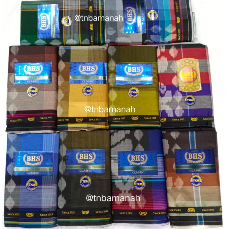 Sarung BHS Classic TKM (tumpal kembang minahasa) type GOLD