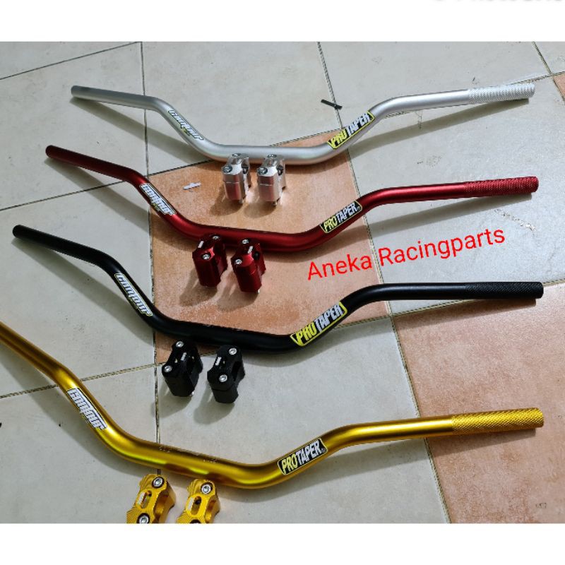 stang fatbar protaper model tinggi satu set riser universal motor klx crf pcx vixion dll