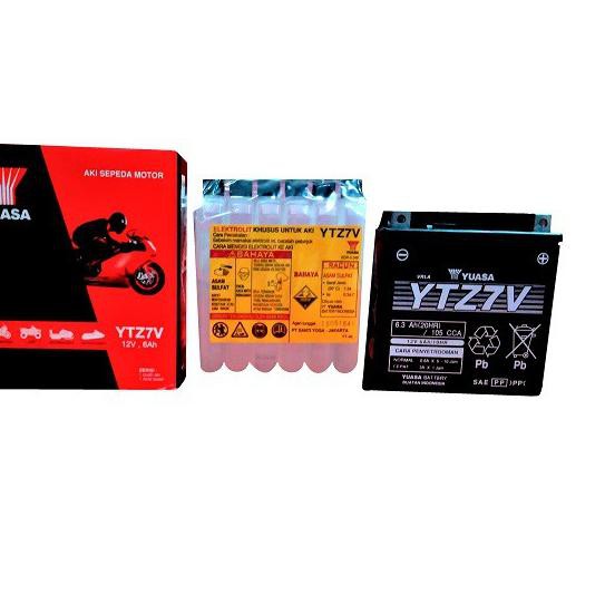 ❊ Aki Yuasa YTZ7V MF Motor Yamaha NMAX 155 / AEROX 155 Original ✲