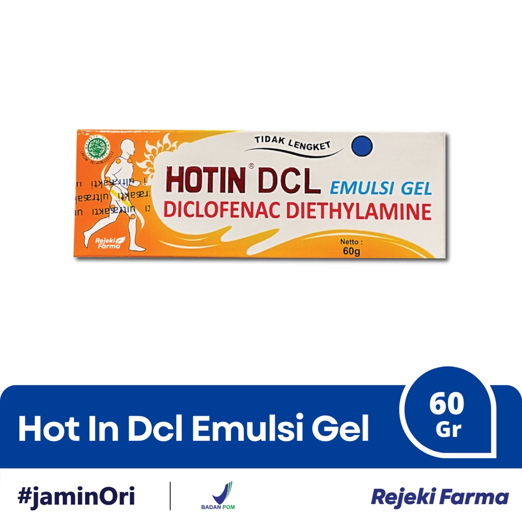 HOT IN DCL 60 gram / Gr - HOTIN Salep otot 60gr