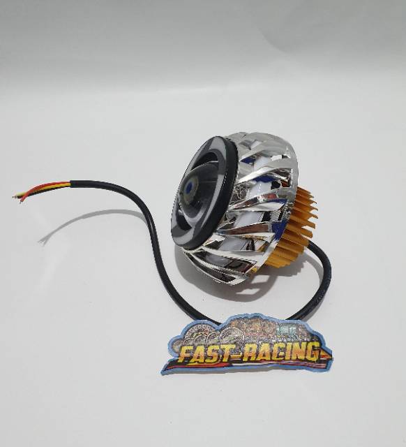 Lampu Depan Projie Led AE Rainbow Flash Running 3.5inch