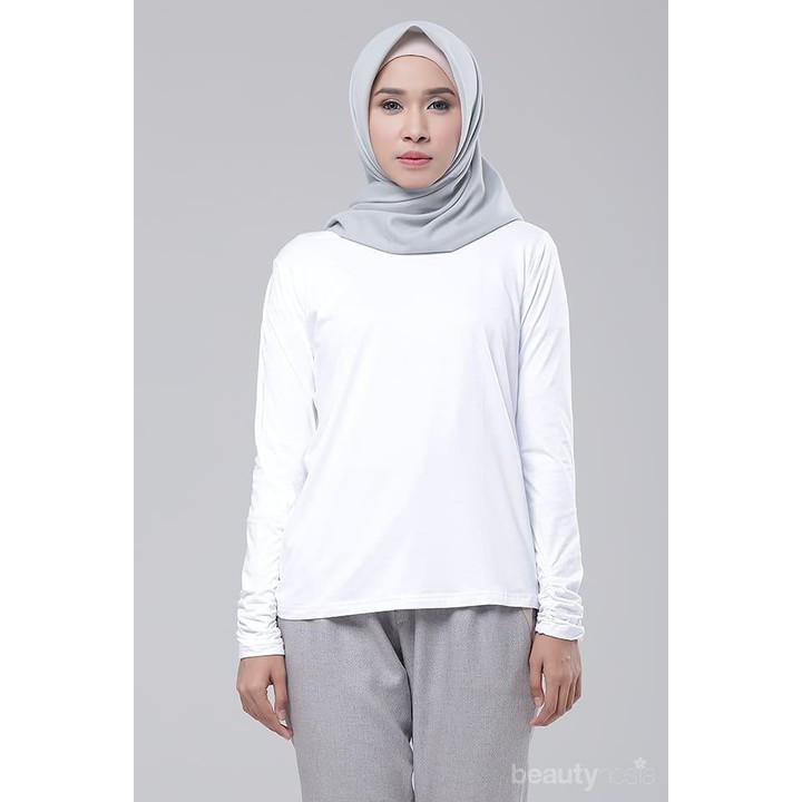 Kaos MANSET Polos Wanita (Kaos Polos Wanita Lengan Panjang) Inner Kaos