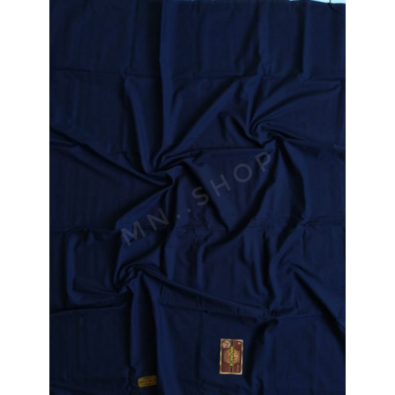 SARUNG WADIMOR POLOS WARNA BIRU DONGKER / SARUNG WADIMOR FULL POLOS WARNA SERAGAM BIRU TUA