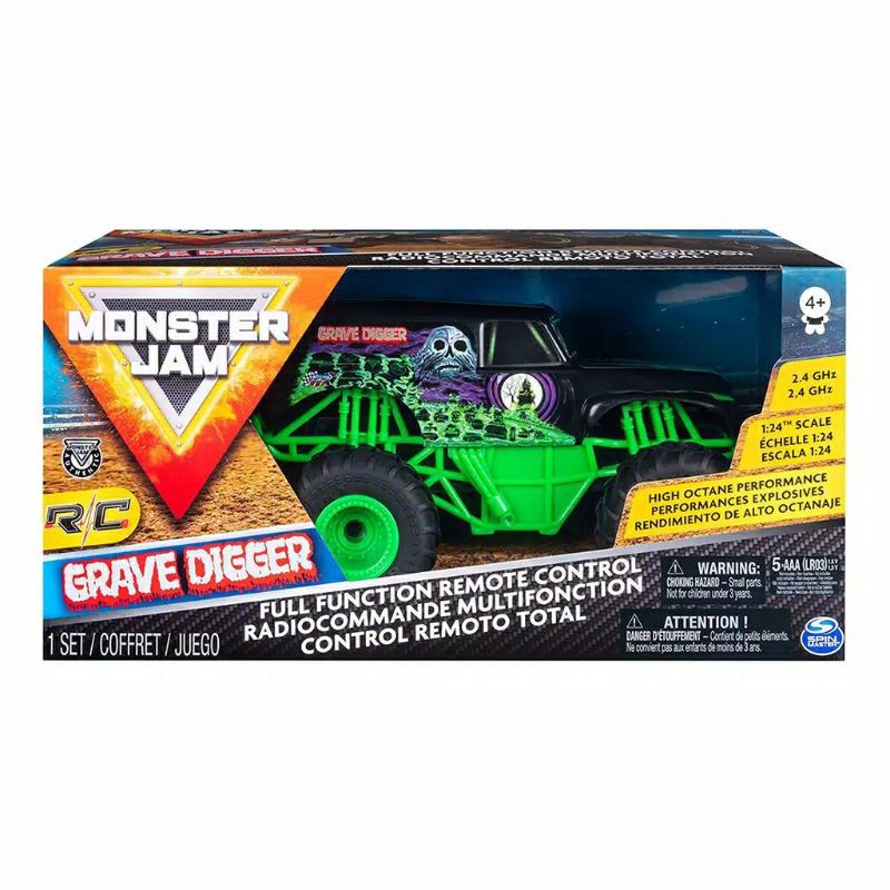 Monster Jam RC Grave Digger Remote Control Monster Trucks