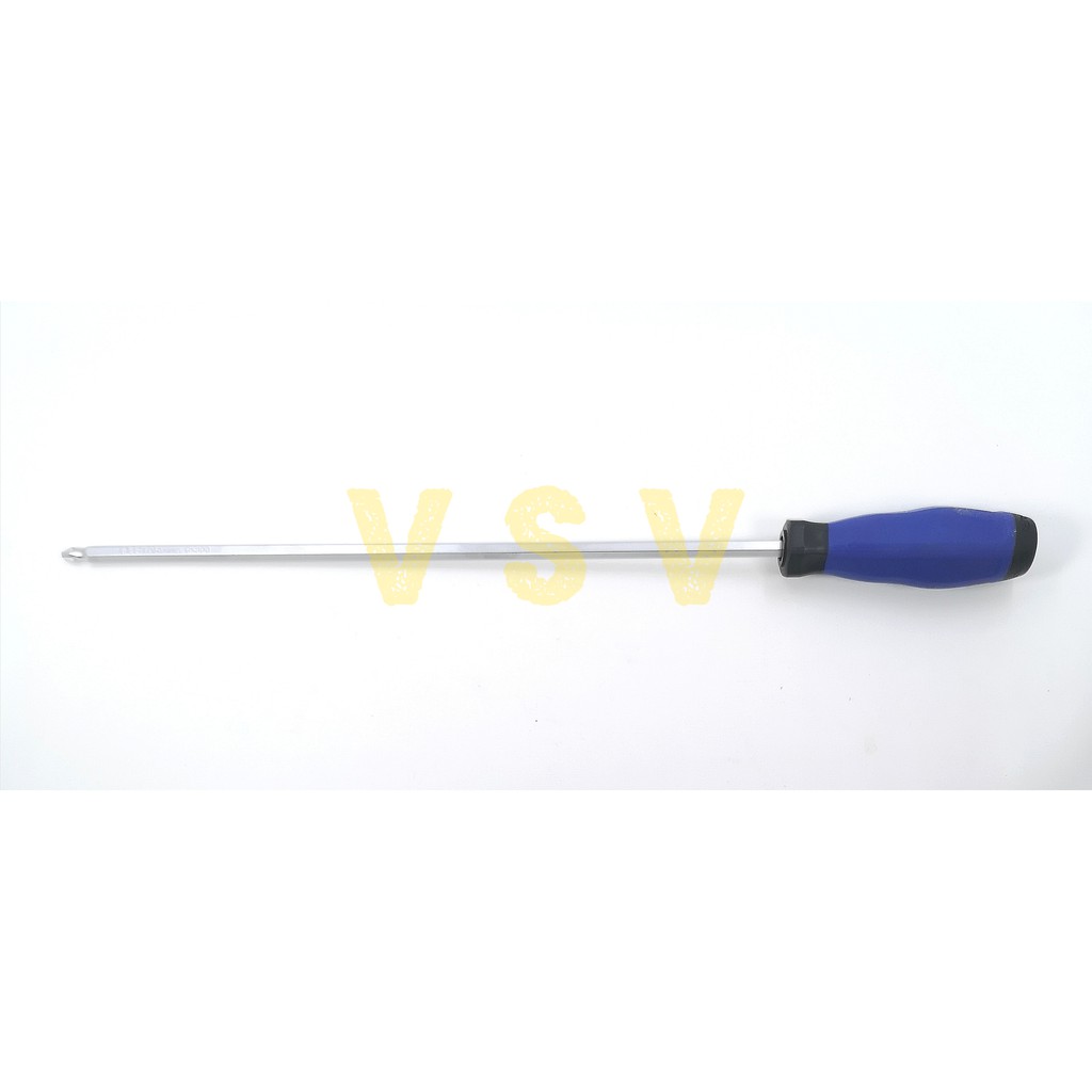 GESTAR Non Slip screwdriver (+)6x300mm Obeng gagang karet Obeng plus