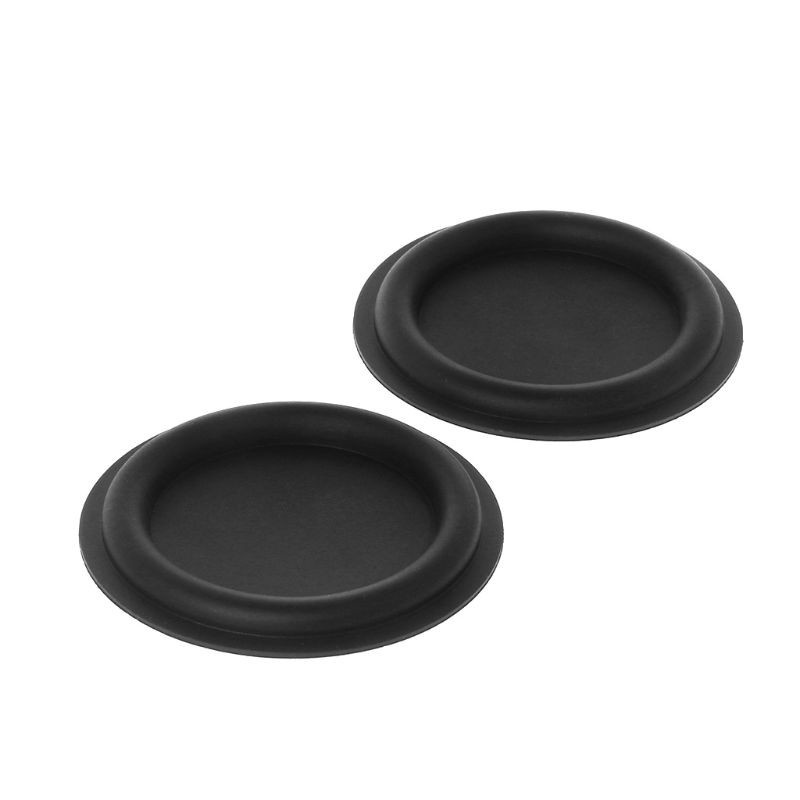 btsg 2PCS Bass Radiator Woofer Vibration Membrane Passive Speaker Subwoofer 70mm DIY Home Theater Repair Kit