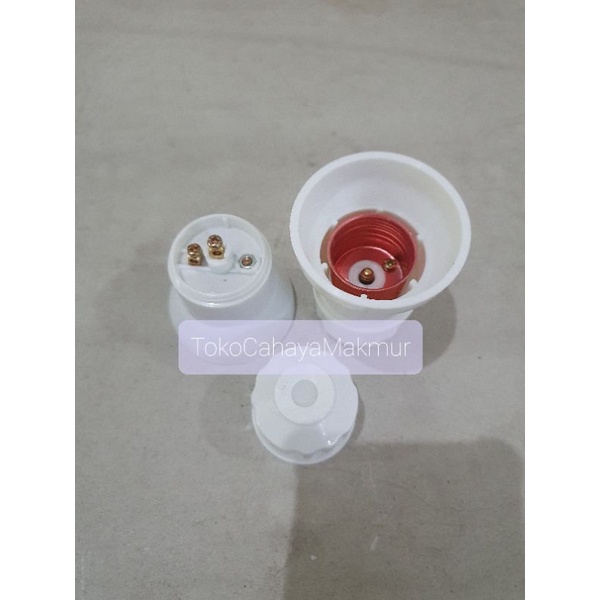 Fiting/Rumah Lampu/Fitting Gantung Jumbo E27 Tofuda Terminal Kuningan